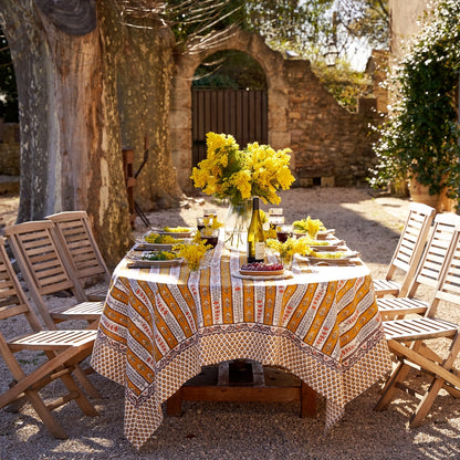 Provence Avignon Dijon & Blue Tablecloth