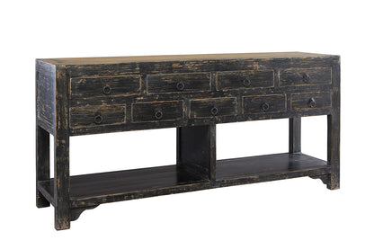 Lakes Pine Black Sideboard