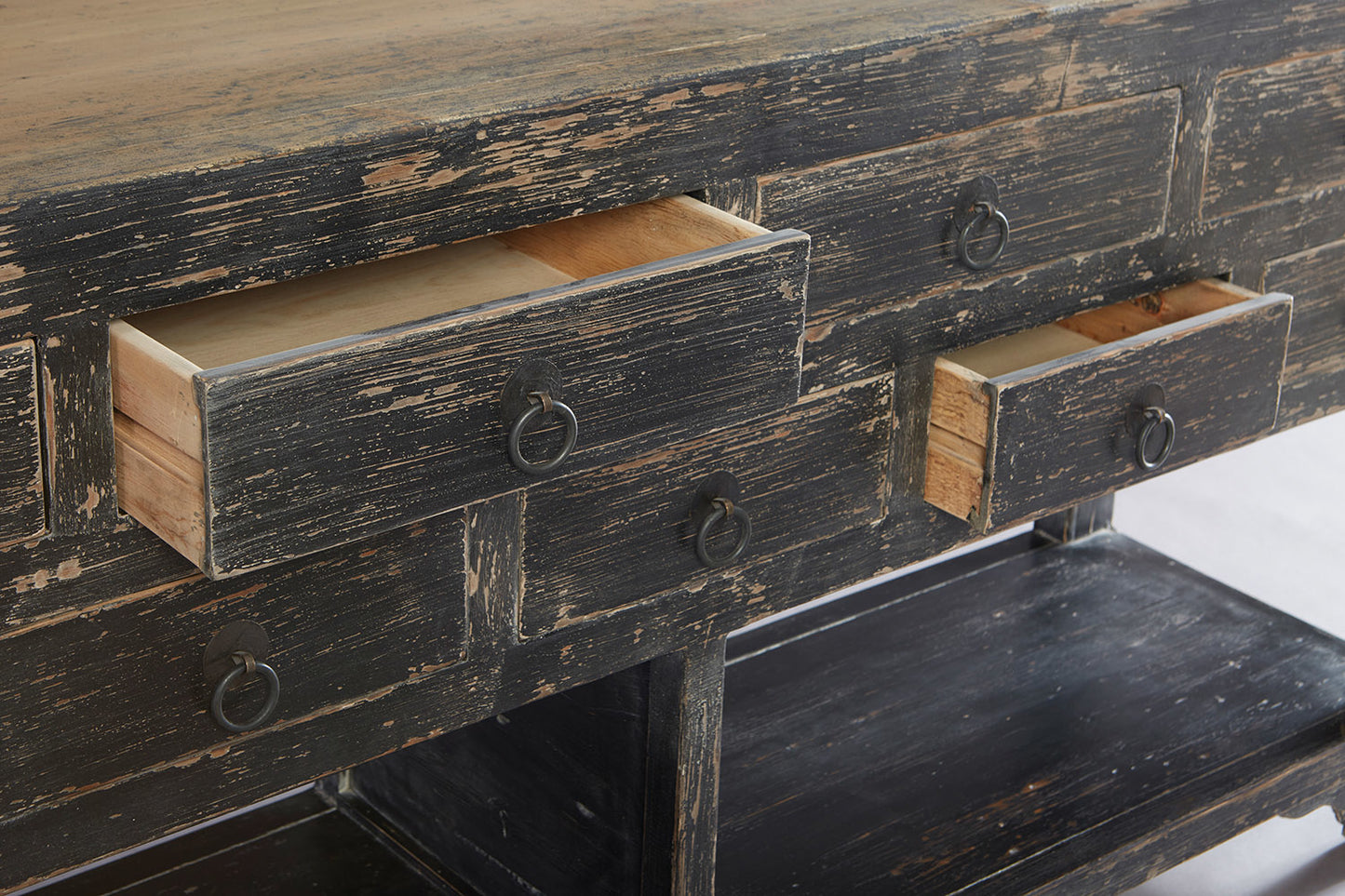 Lakes Pine Black Sideboard