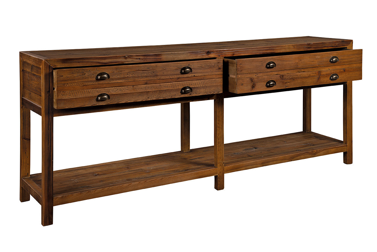 Apothecary Large Pine Sideboard by Furniture Classics