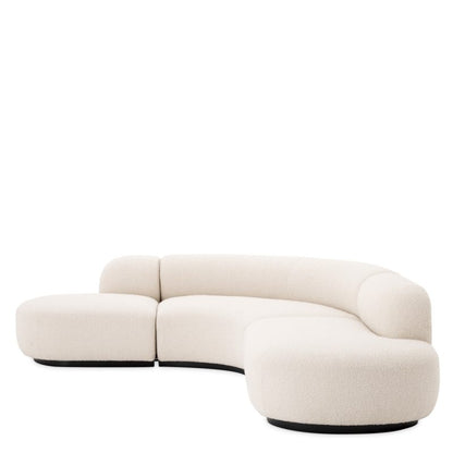 3 Piece Contemporary Sofa by Tara Shaw end view