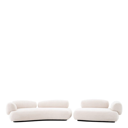 Two Part Contemporary Sofa by Tara Shaw