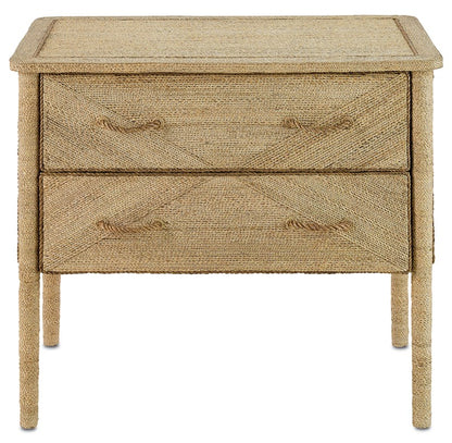 Kaipo Rope Two Drawer Chest by Currey and Company