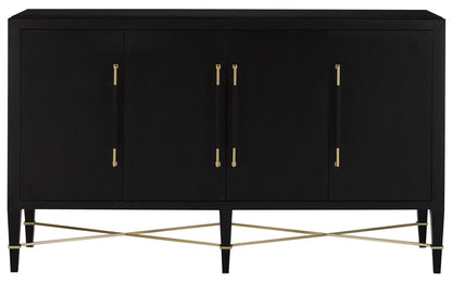 Verona Black Sideboard by Currey and Company