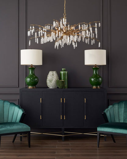 Verona Black Sideboard by Currey and Company