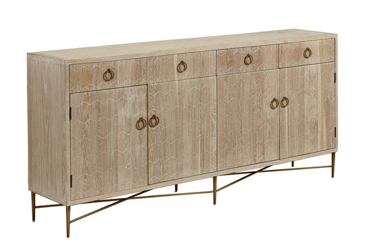 Emiko Four Drawer Server/Buffet by Furniture Classics