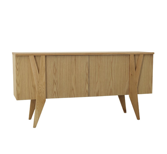 Anita Oak Modern Server/Sideboard by Furniture Classics