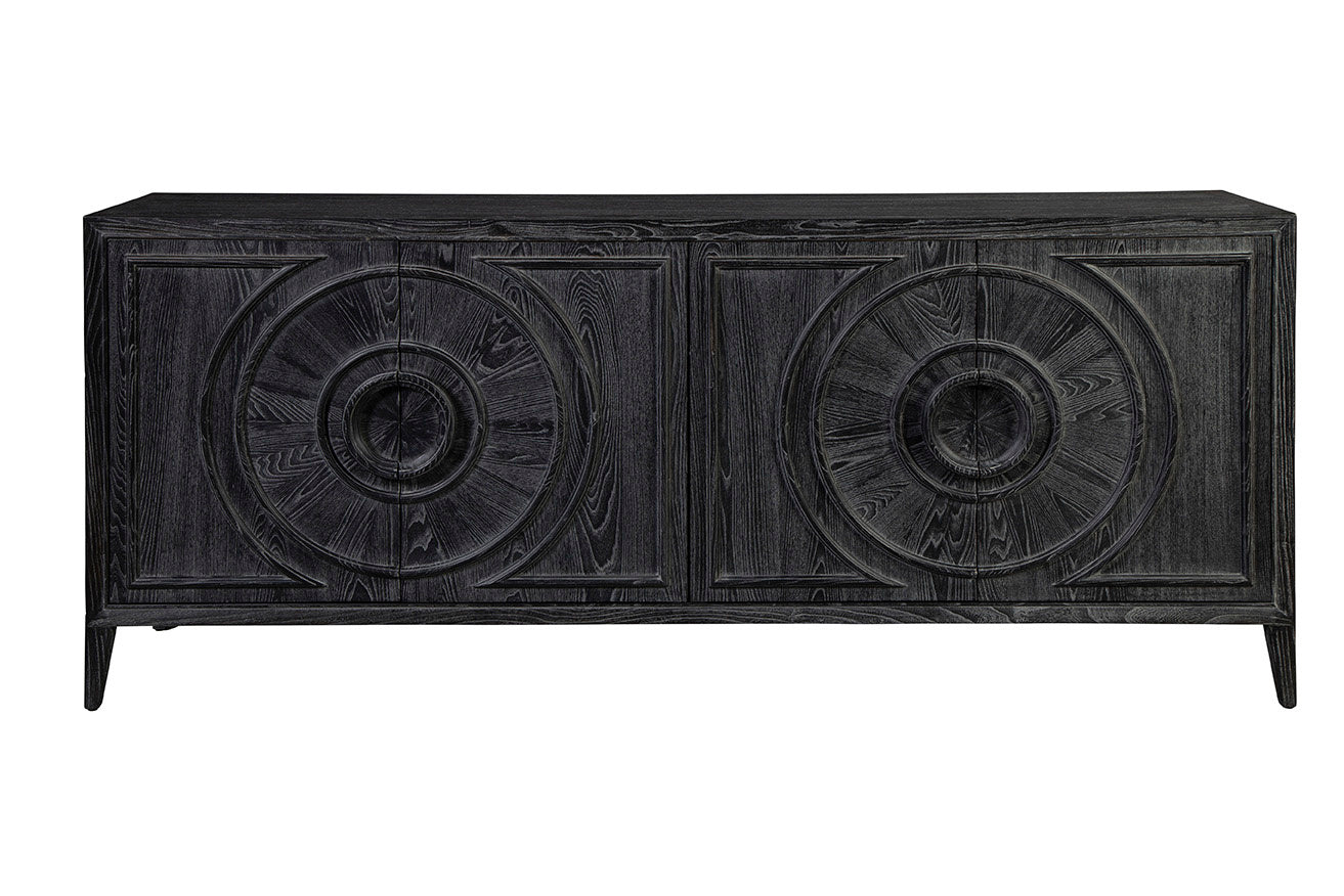 Deroche Charcoal Medallions Sideboard