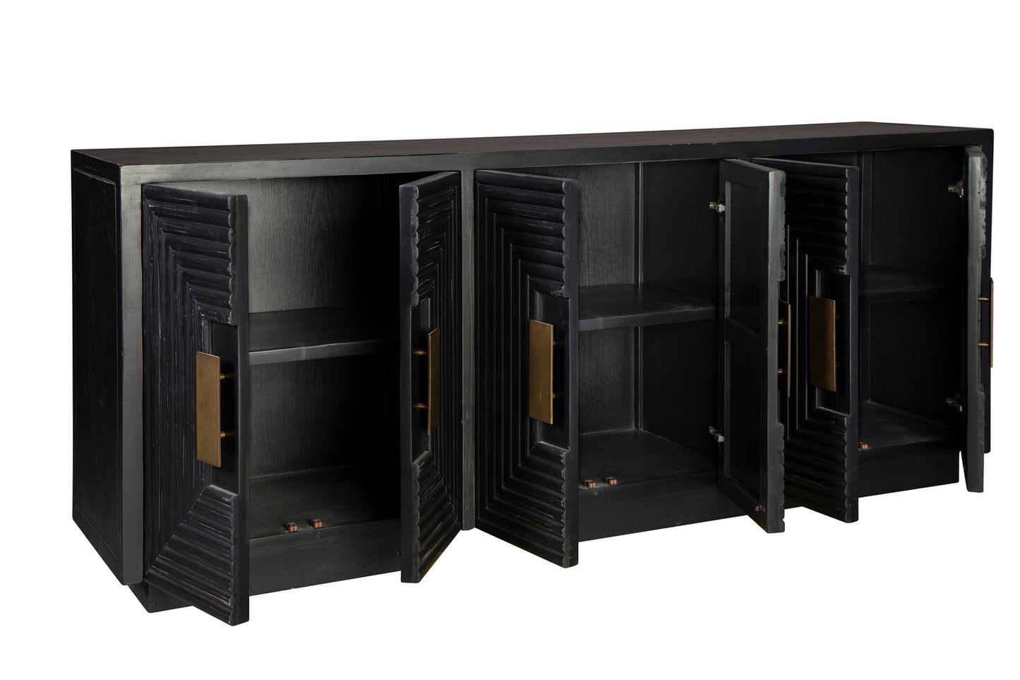 Othello Ebony Finish Server/Sideboard by Furniture Classics