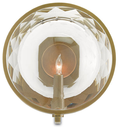 MarjieScope Brass Wall Sconce by Currey and Company