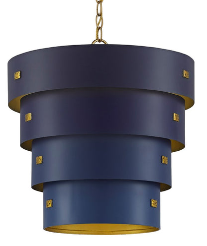 Graduation Blue Pendant by Currey and Company