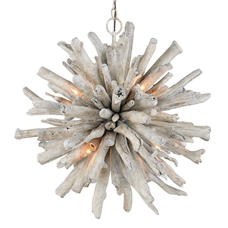 Kuka Driftwood Pendant by Currey and Company