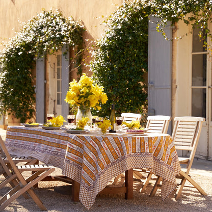 Provence Avignon Dijon & Blue Tablecloth