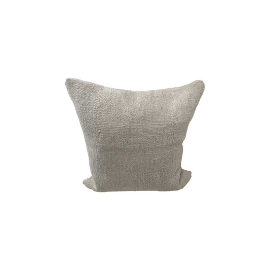 Hemp Square Throw Pillow by Tara Shaw 22" Sq by Tara Shaw