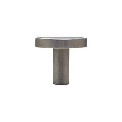 Modern Round Knob, Nickel by AVE Home