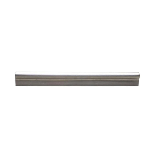 Medium Modern Round Bar Pull, Nickel by AVE Home