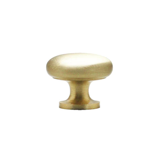 Traditional Round Knob, Brass by AVE Home