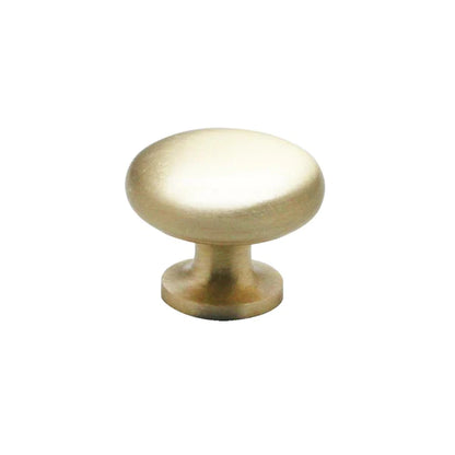 Traditional Round Knob, Brass by AVE Home