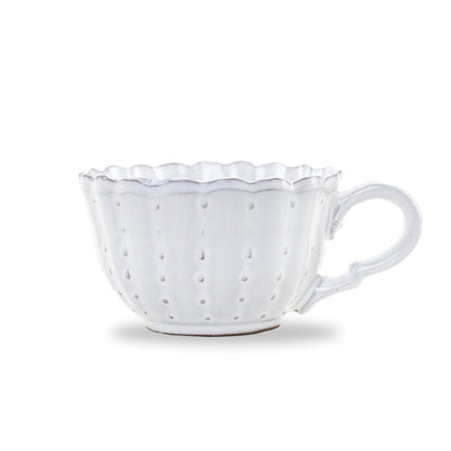 Bella Bianca Tea Cup by Arte de Italica