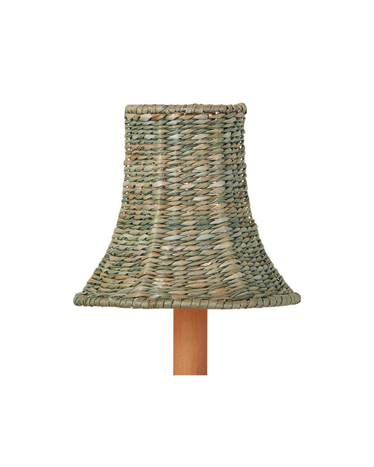 Bell Light Teal Chandelier Shade