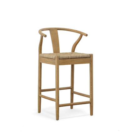 Broomstick Neutral Counter Stool by Furniture Classics