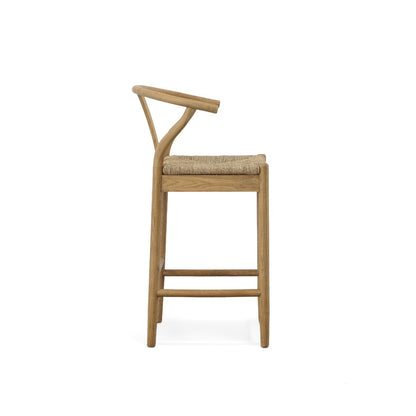 Broomstick Neutral Counter Stool by Furniture Classics