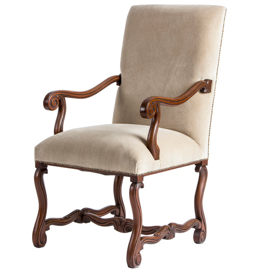 Conti Tan Arm Chair by French Market Collection