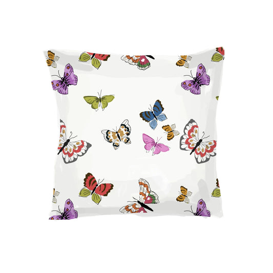 Camilla Papillon Throw Pillow by Dana Gibson