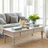 Coastal Cottage Coffee Table Whitewashed