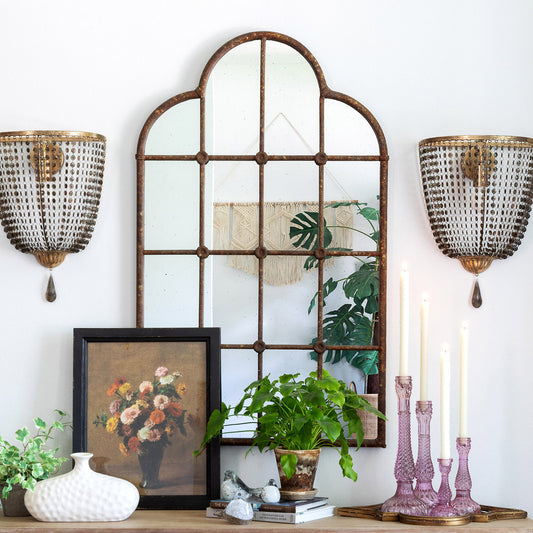 Palermo Iron Mirror from Southern Classic Collection