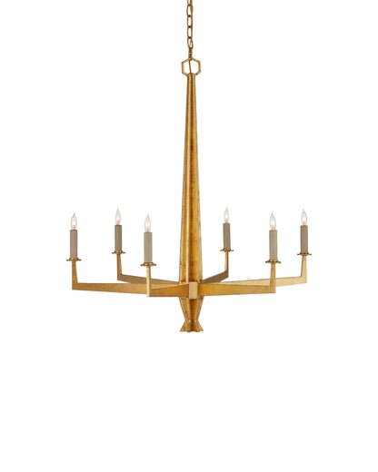 Goldfinch Large Chandelier by Currey and Company