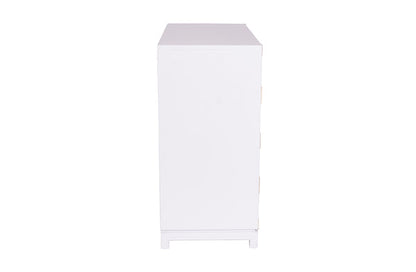 Carlyle Large Campaign Dresser in White by AVE Home