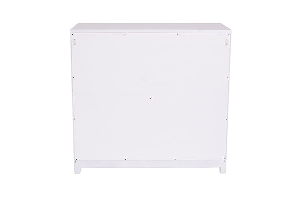 Carlyle Large Campaign Dresser in White by AVE Home