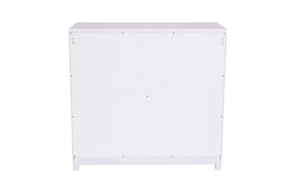 Carlyle Large Campaign Dresser in White by AVE Home