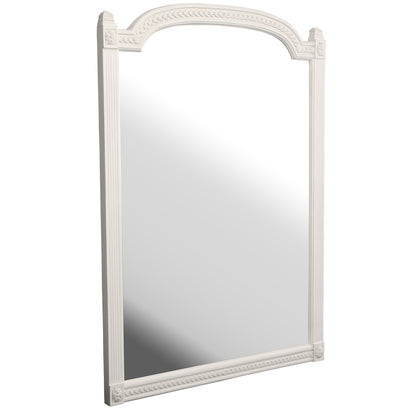 Alexandria White Mirror by French Market