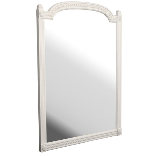 Alexandria White Mirror by French Market