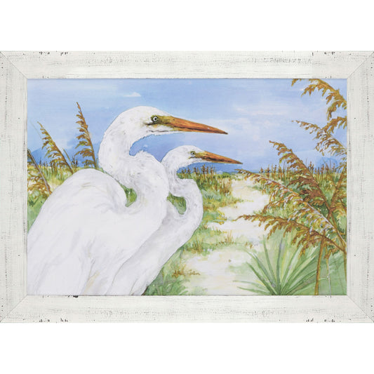 Great Egrets Giclee by Sally Eckman Roberts