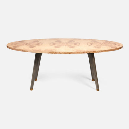 Alder Oval Dining Table by Made Goods