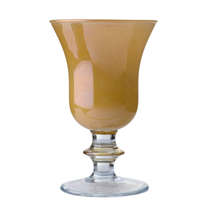 Naples Yellow Rialto Water Wine Glasses