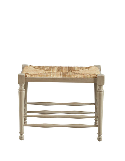 Provence Single Seat Reed Bench by Furniture Classics