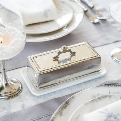 Tuscan Rectangular Covered Butter Dish