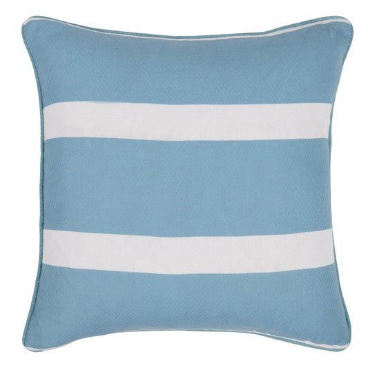 Indoor/Outdoor Hall Blue Pillow (Set of 2)