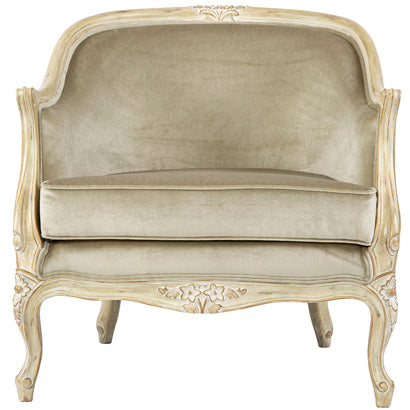 Megan Chair in Cream Fabric