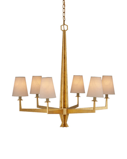 Goldfinch Large Chandelier by Currey and Company