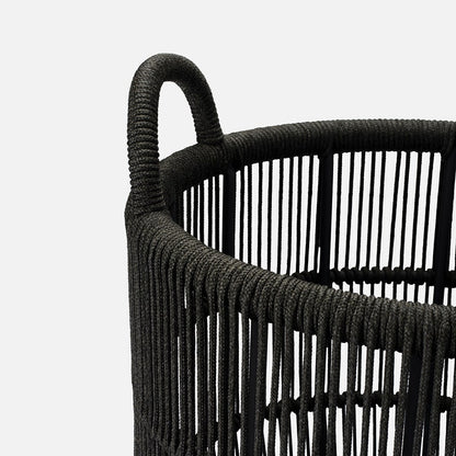 Alcoy Baskets Dark Charcoal Set of 2 by Made Goods