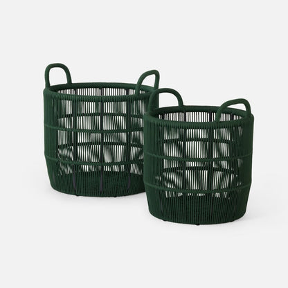 Alcoy Baskets Forest Set of 2 by Made Goods