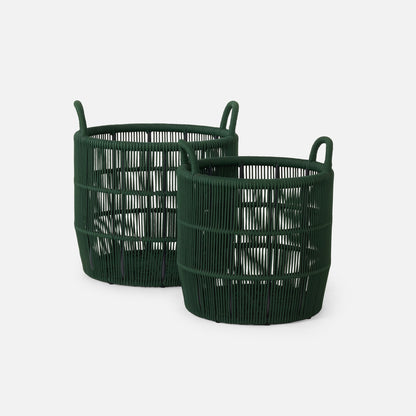 Alcoy Baskets Forest Set of 2 by Made Goods