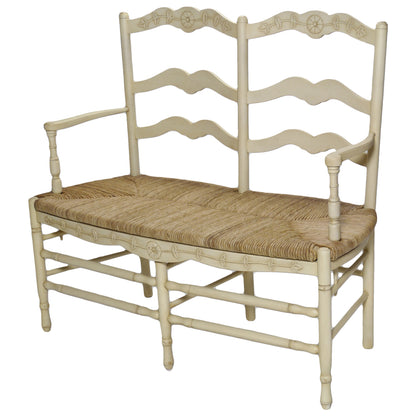 Provence Cream Settee by French Market Collection