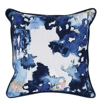 Indoor/Outdoor Hilton Blue Pillow (Set of 2)