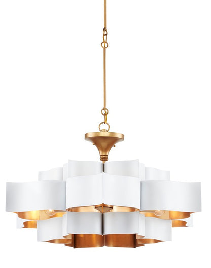 Grand Lotus Large Chandelier by Currey and Company